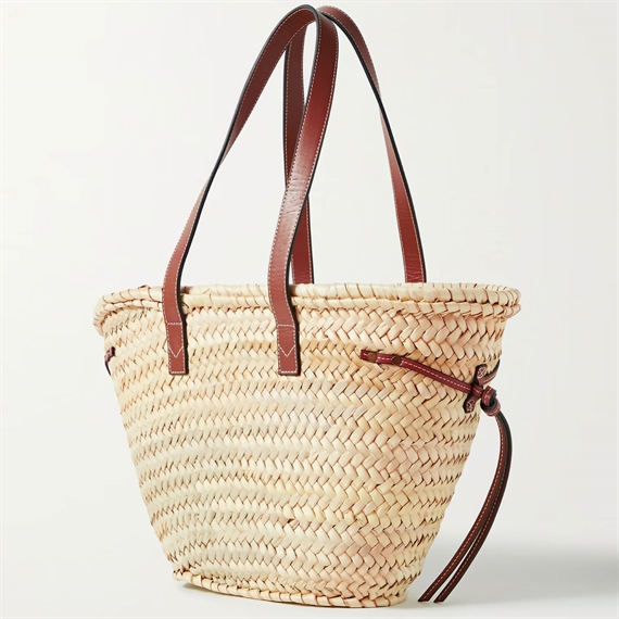 Isabel Marant Etoile CADIX MEDIUM Tote, Natural/Cognac